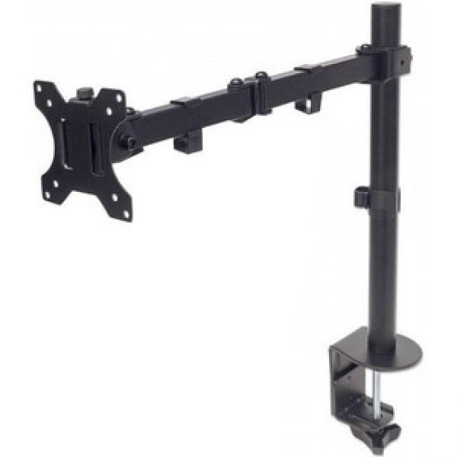 Manhattan 461542 Clamp Mount For Lcd Monitor - Black