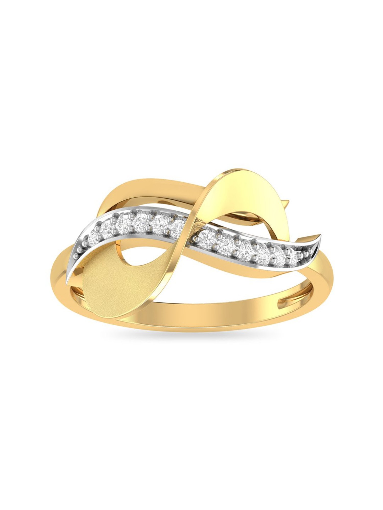 PC Jeweller Dianda 18k Gold Ring fo Women