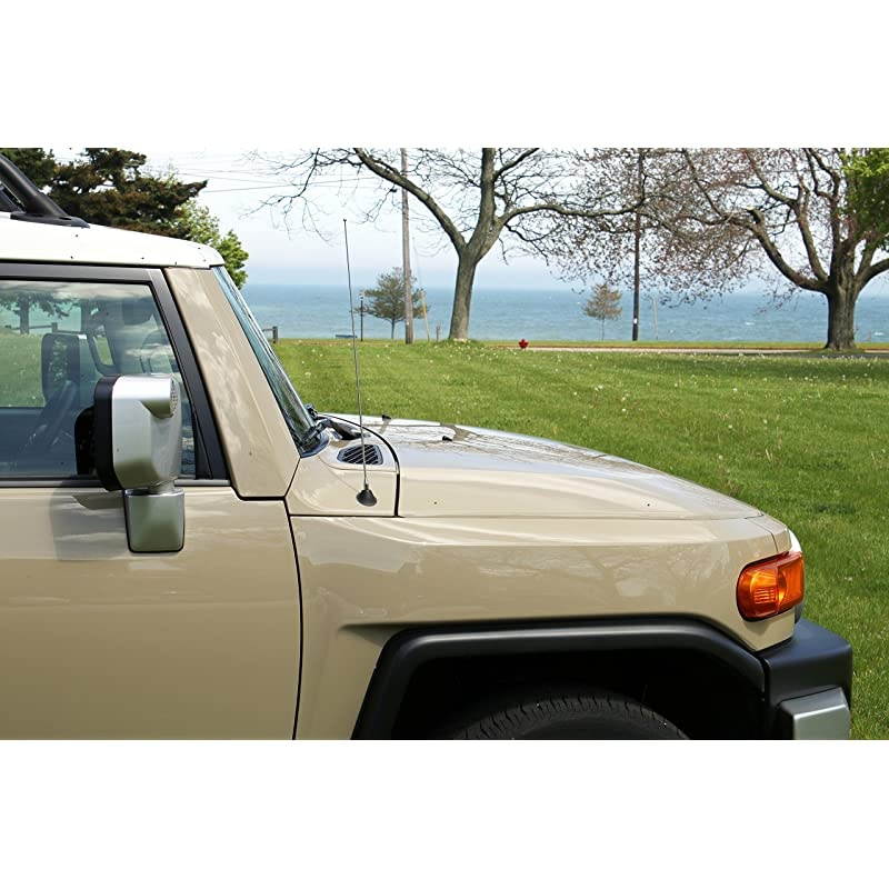 21 Inch Stainless Antenna is Compatible with Ford F250 Super Duty 19992016 Spring Steel