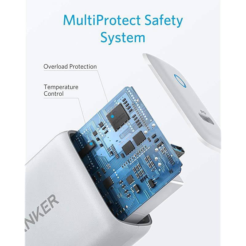 iPhone Charger,  18W USB C Fast Charger with 3ft Powerline II USB-C to Lightning Cable [MFi Certified], PowerPort PD 1 Type C Charger Adapter for iPhone 11/Pro/XS/Max/XR/X/Plus/iPad Pro and More