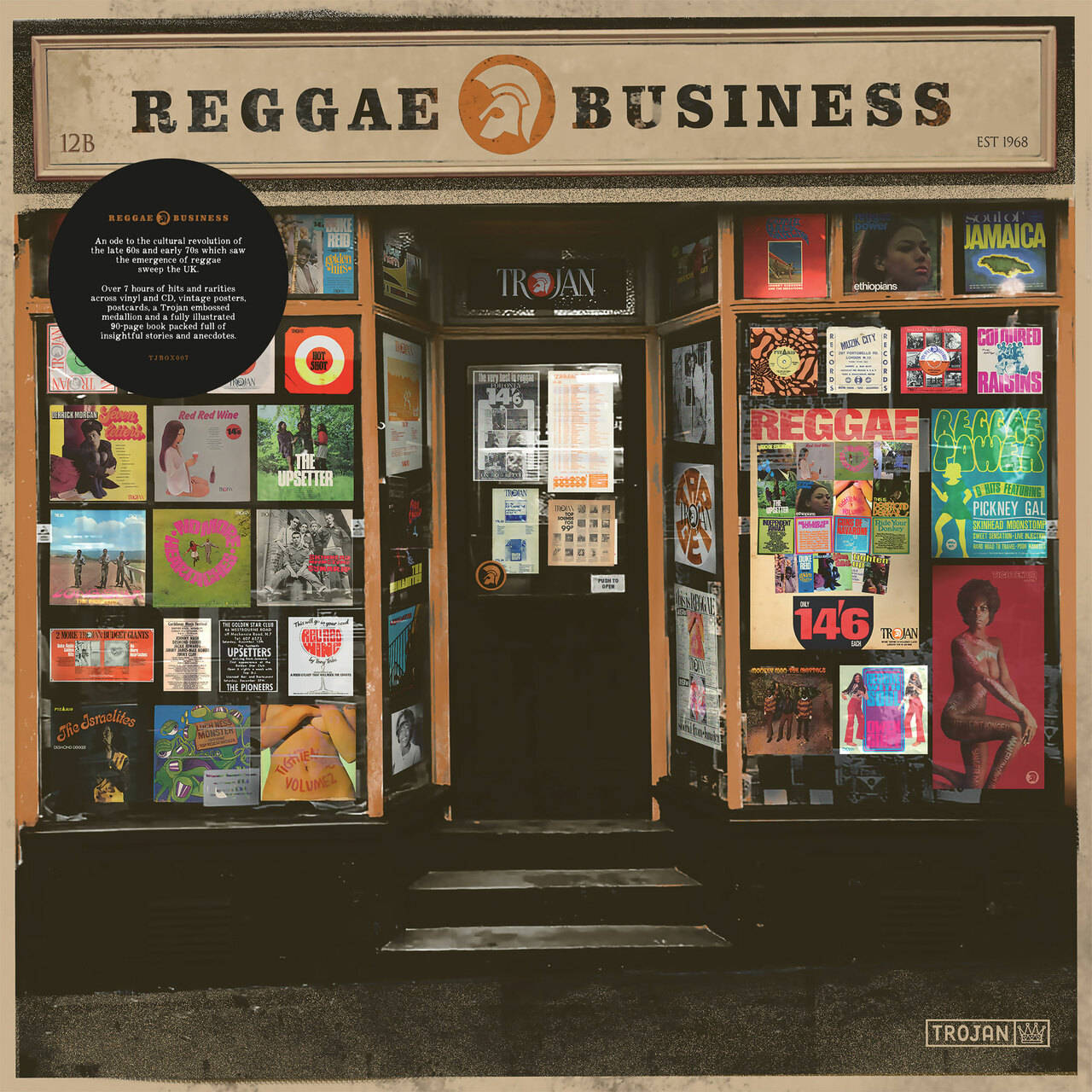 Reggae Business 4LP/4CD/45rpm 7" Vinyl Single Box Set