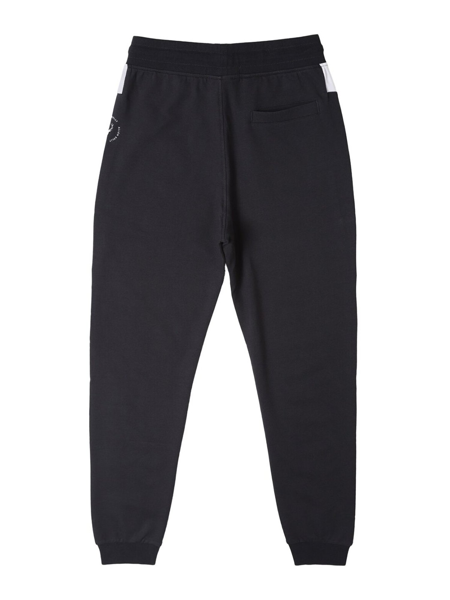 Allen Solly Junior Black Solid Joggers