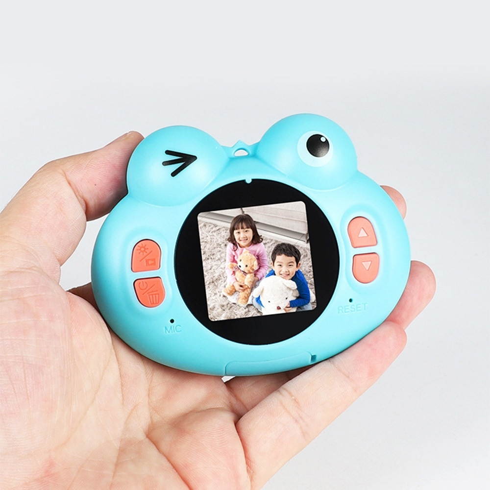 Frog Mini Children Digital HD Camera Single Lens SLR Toy Camera