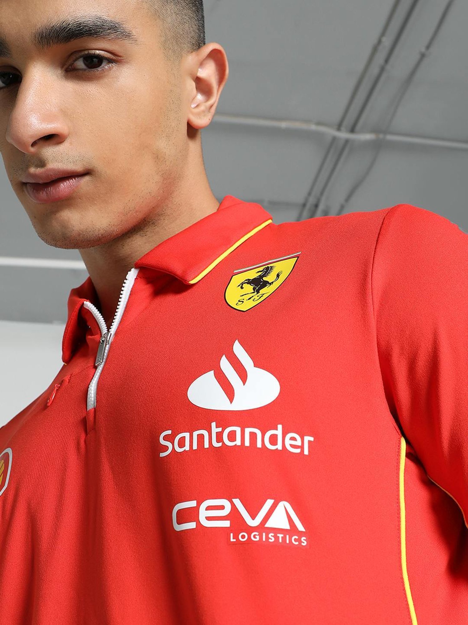 Puma Red Regular Fit Polo T-Shirt