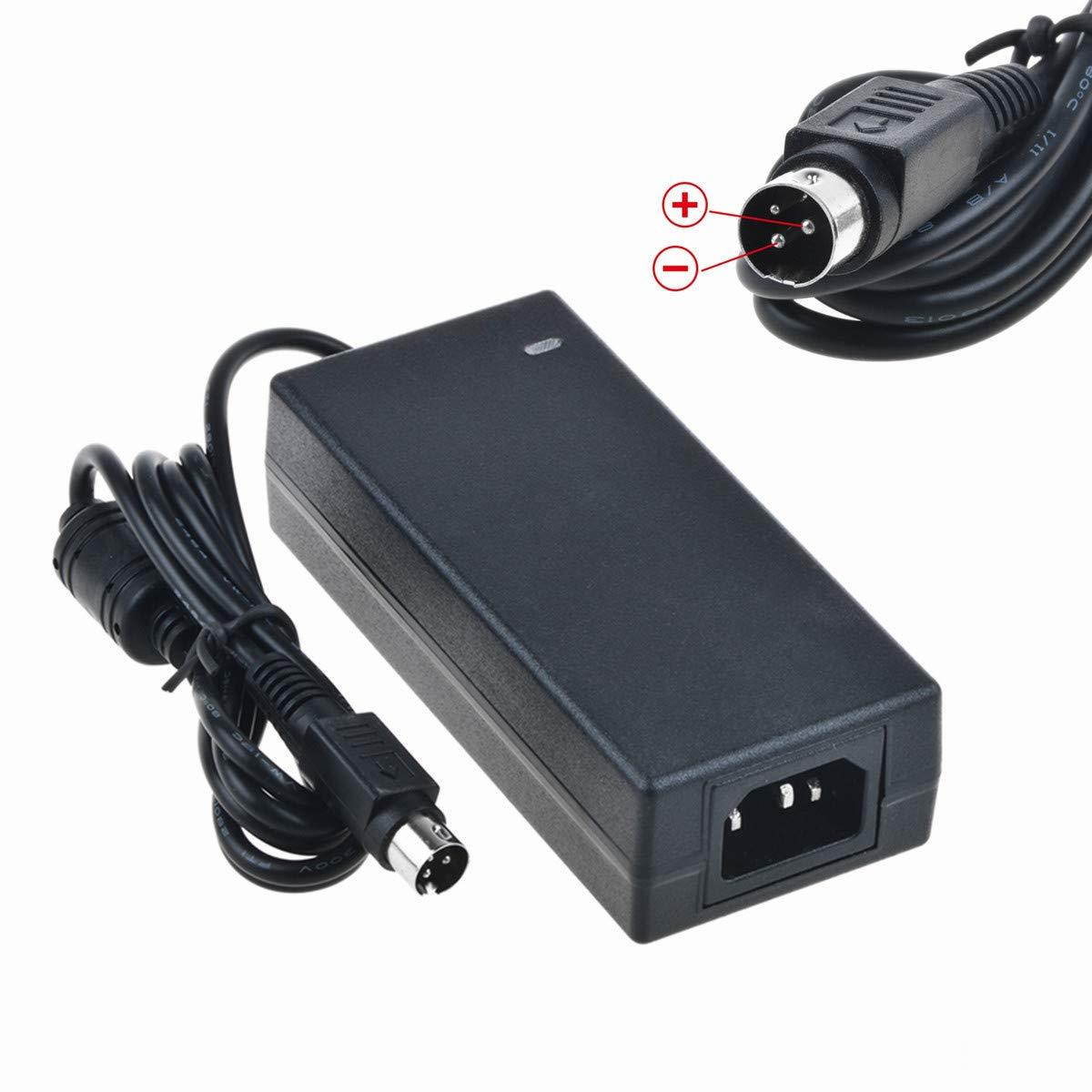 SLLEA 4-Pin DIAC/DC Adapter for Partner Tech PT-5500 All-in-One POS Terminal PartnerTech PT5500 Power Supply Cord Cable PS Charger Mains PSU