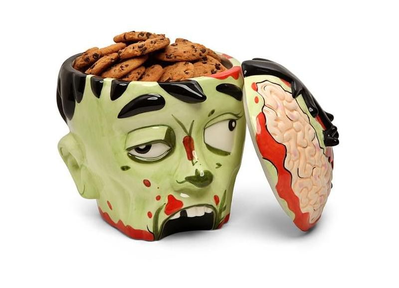 ThinkGeek Zombie Head Ceramic Candy & Cookie Jar