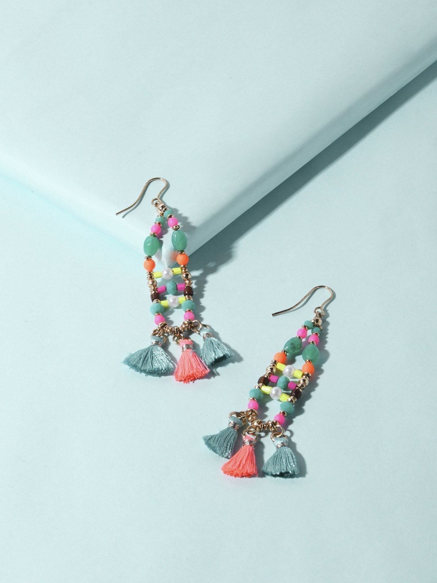 Accessorize London Statement Tassel Dangler Earrings