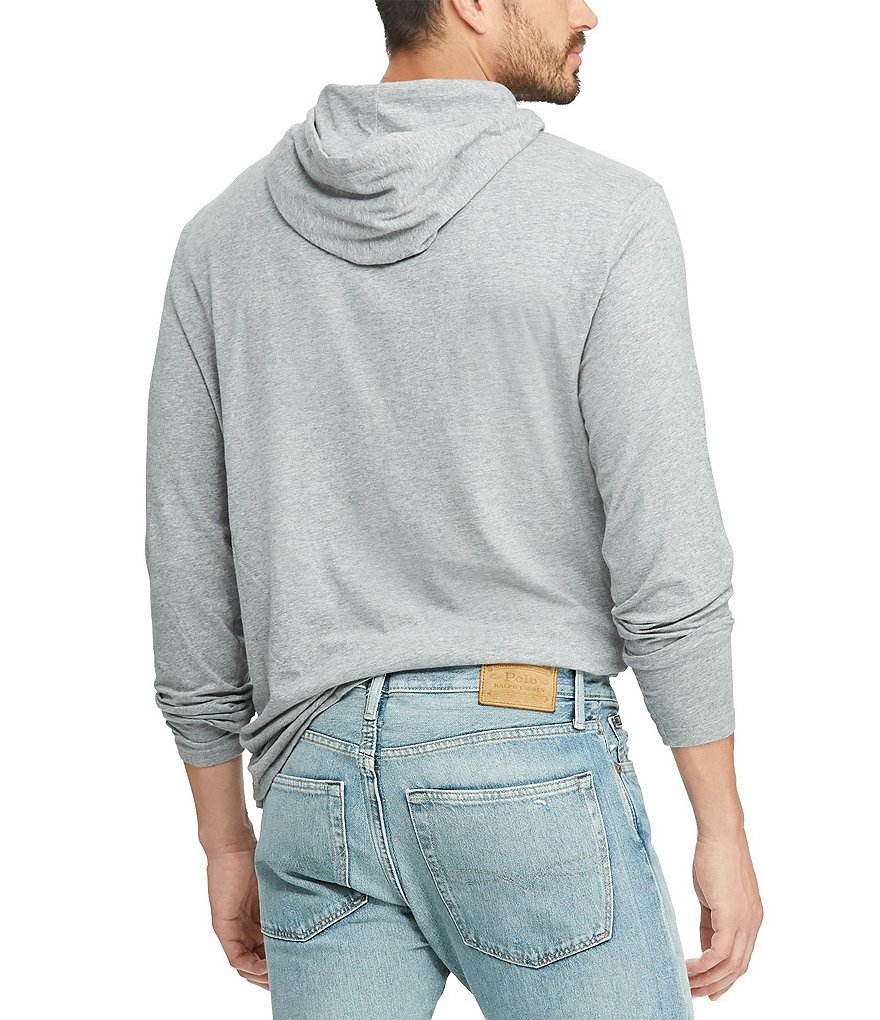 Polo Ralph Lauren Big & Tall Cotton Jersey Long-Sleeve Hoodie Tee