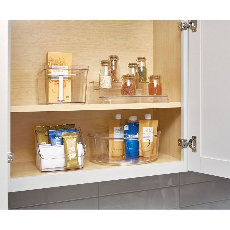 iDESIGN Crisp Turntable with Handles Clear