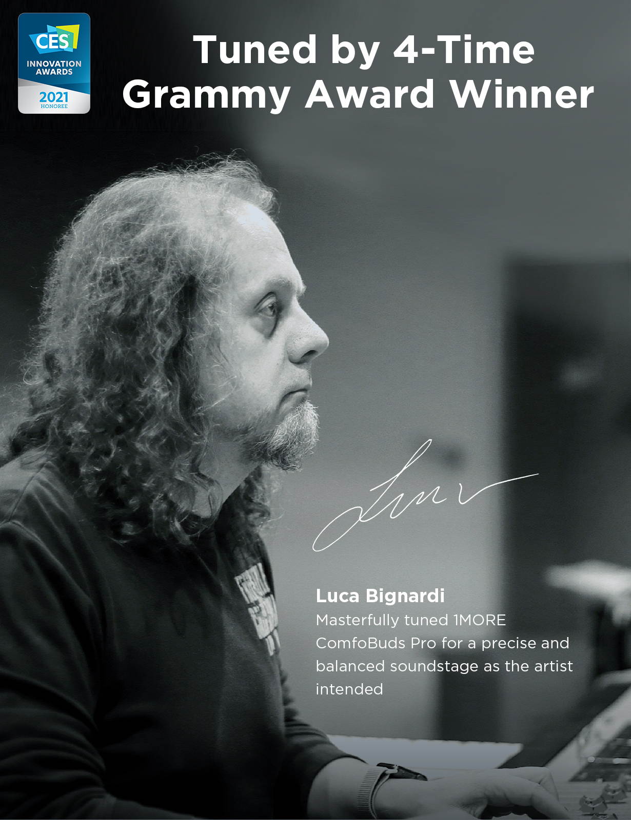 [2021CES] 1MORE ComfoBuds Pro True Wireless Earbuds, Active Noise Cancelling Earphone with 5 Adaptive Modes, Deep Bass, Bluetooth 5.0, 6 Mics for Calls, Fast Charge, Auto Pause, 28H Playtime White