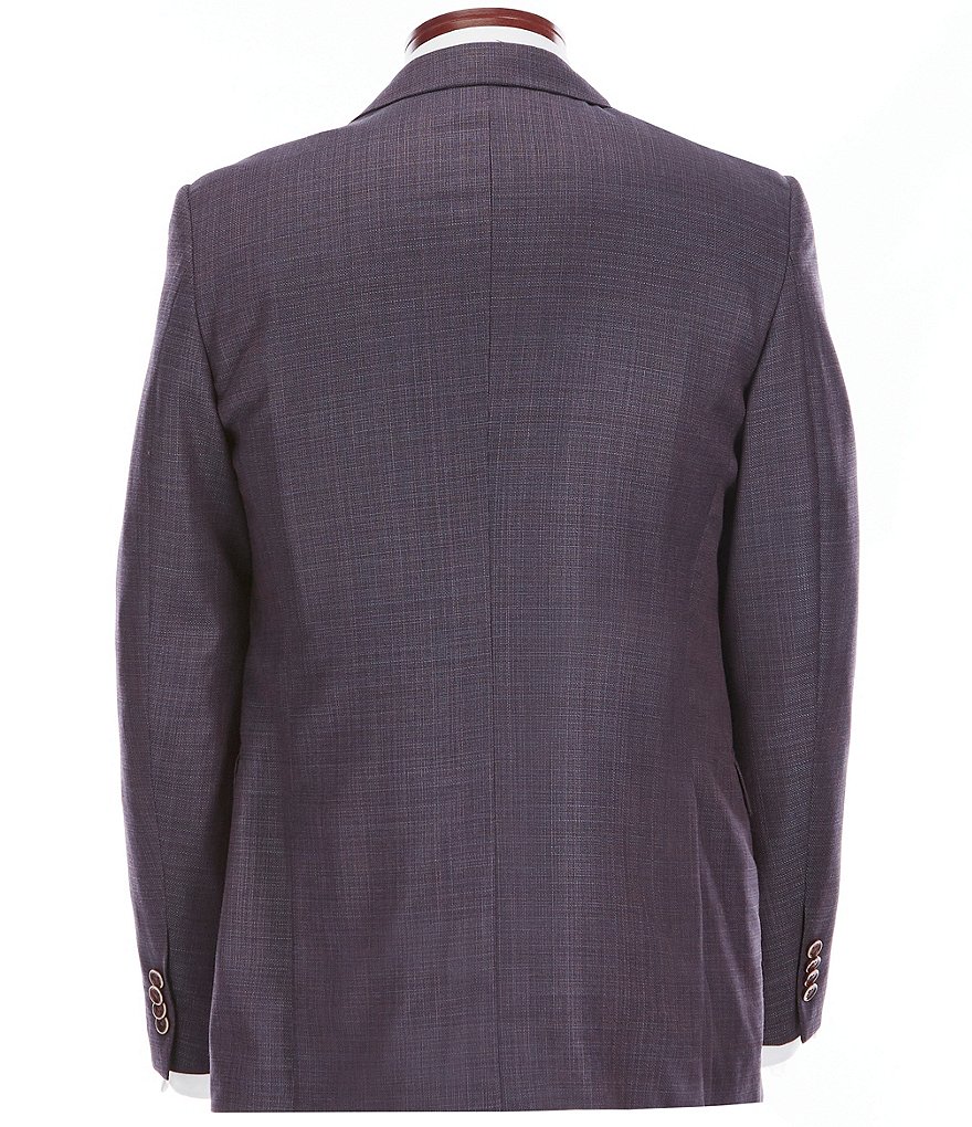 Murano Interstellar Collection Slim-Fit Checked Suit Separates Blazer