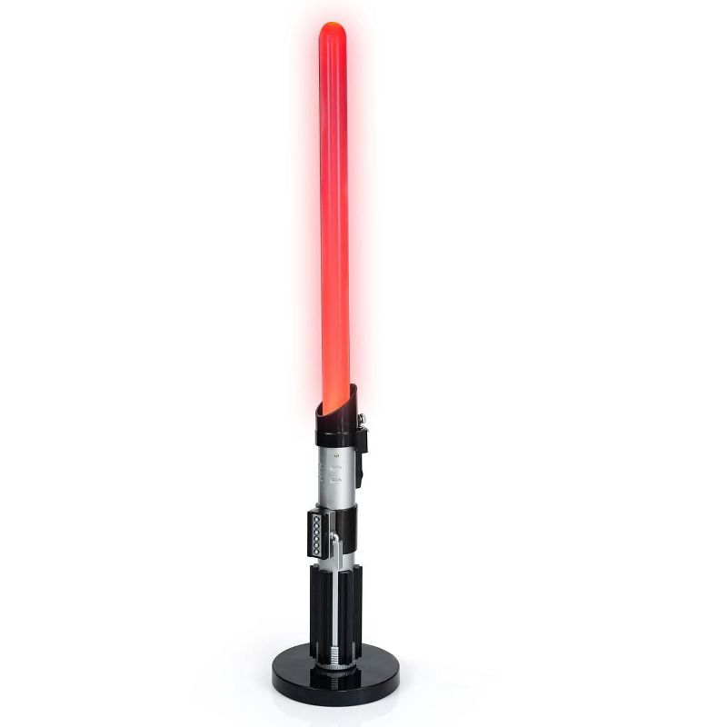 Robe Factory LLC Star Wars Darth Vader Lightsaber LED Lamp | 24-Inch Desk Lamp