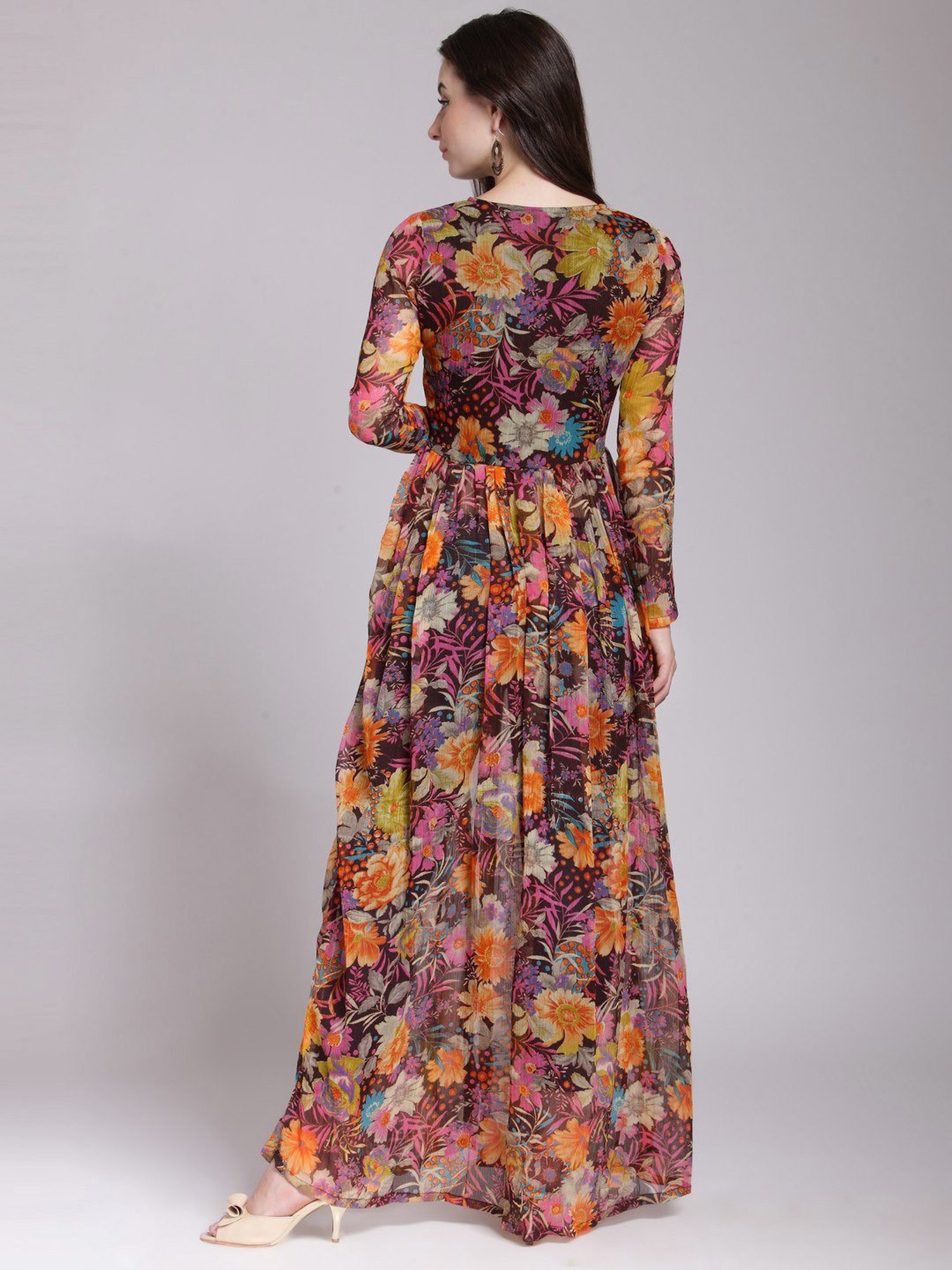 Cation Multicolor Floral Print Tunic