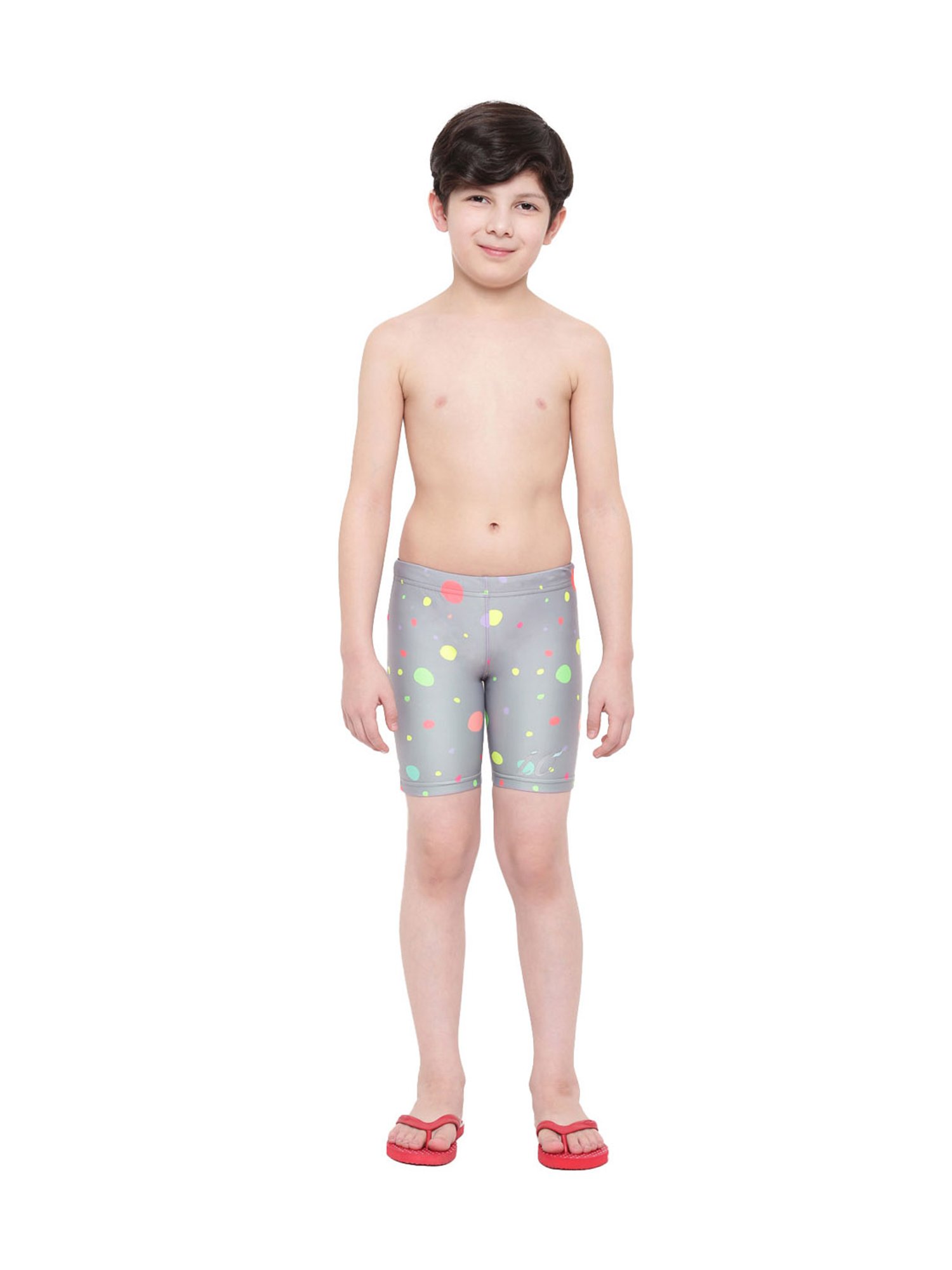 IO Kids Silver Printed Jammers
