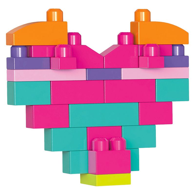 Mega Bloks First Builders Big Building Bag Construction Set - Pink