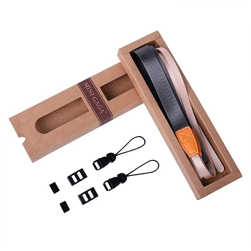 Universal Adjustable Slim Shoulder Sling Neck Strap for All Camera DSLR SLR Grey