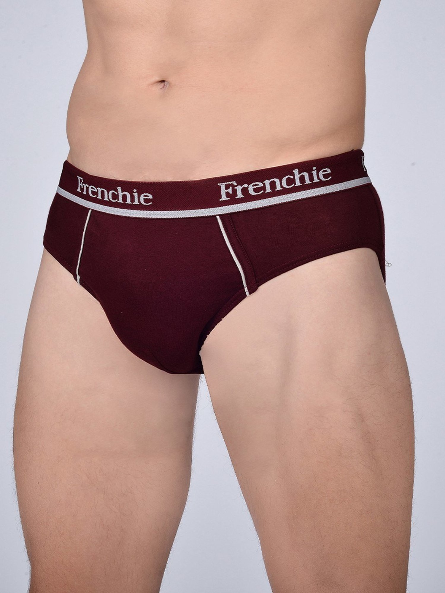 Frenchie Assorted Cotton Skinny Fit Briefs - Pack Of 3
