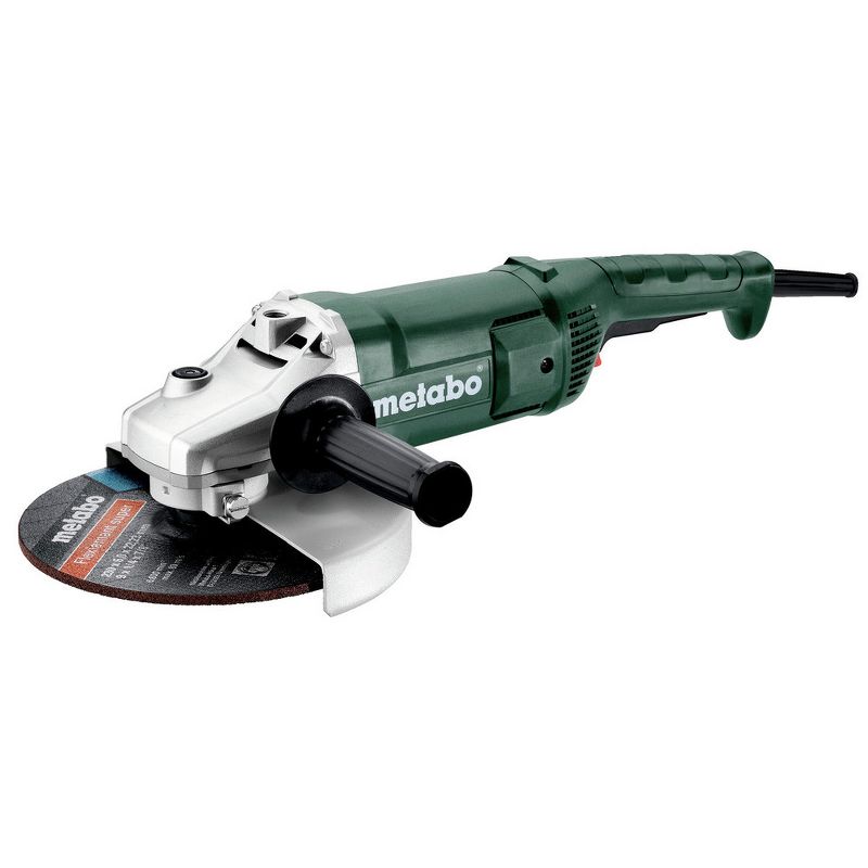 Metabo 606435420 W 2200-230 15 Amp 6,600RPM 9 in. Corded Angle Grinder with Lock-on Trigger