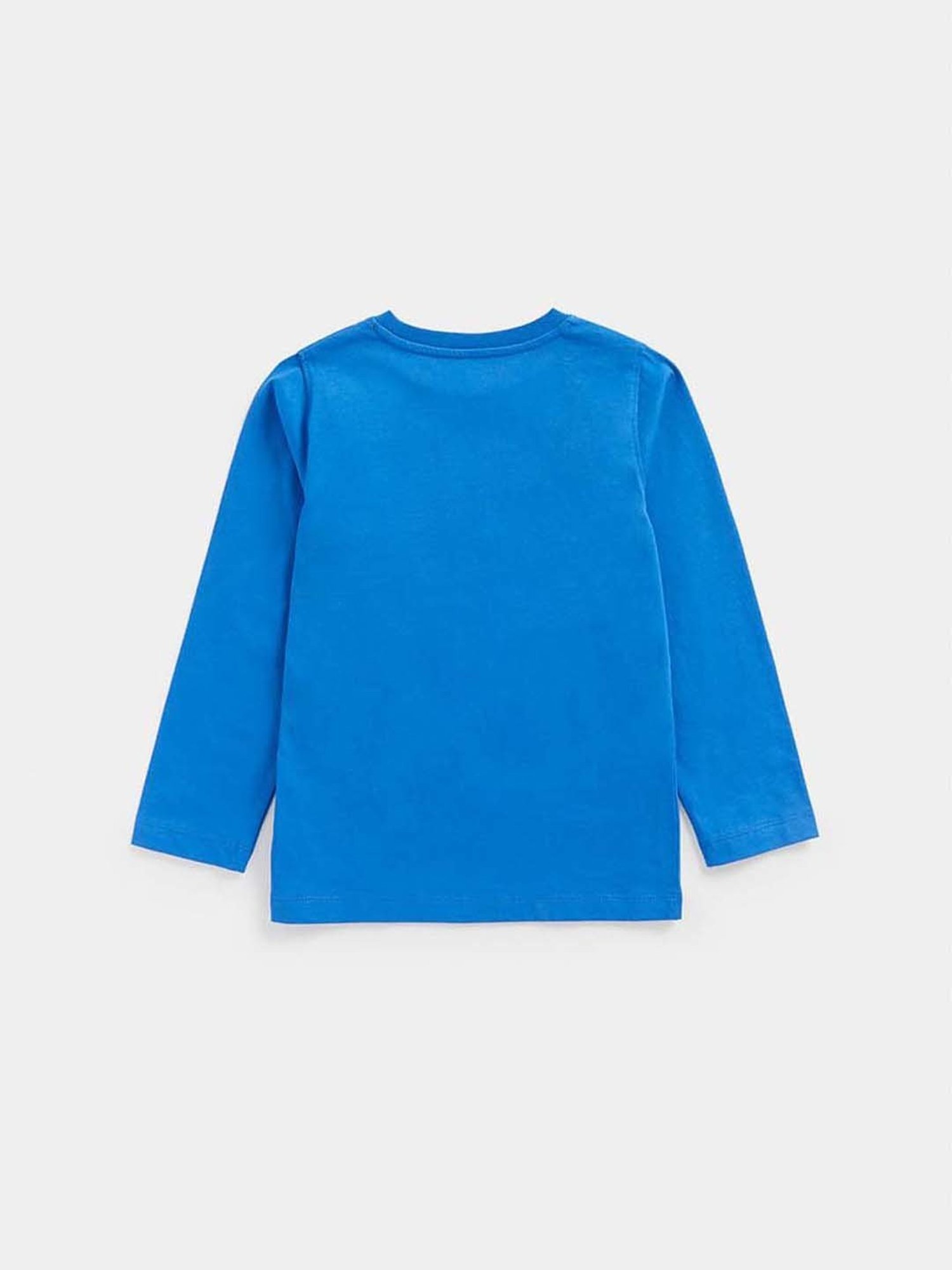 Mothercare Kids Blue Printed Full Sleeves T-Shirt