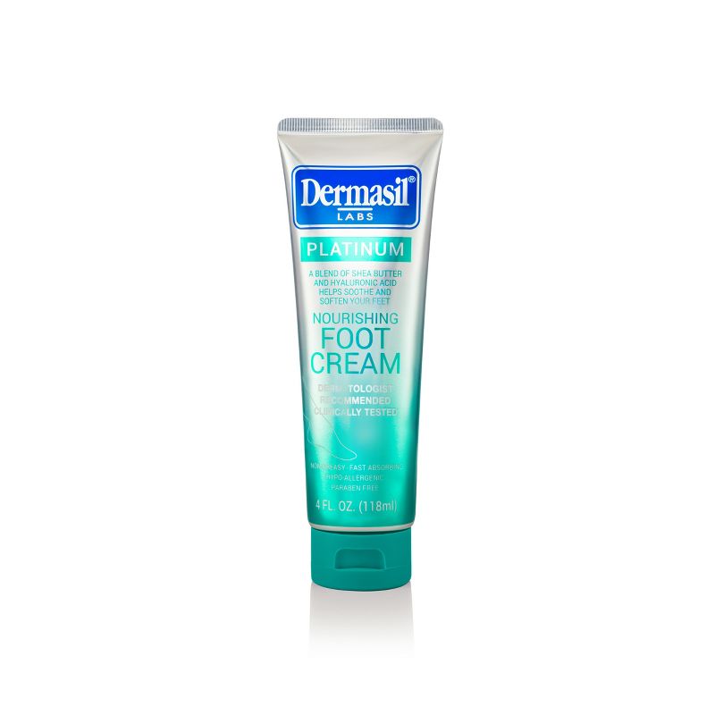 Dermasil Platinum All Day Nourishing Foot Cream - 4 fl oz