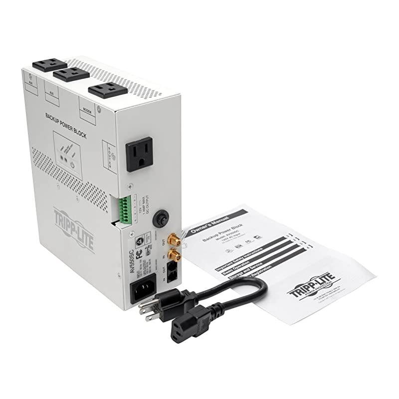 550VA Audio/Video Backup Power Block UPS - Exclusive UPS Protection for Structured Wiring Enclosure (AV550SC)