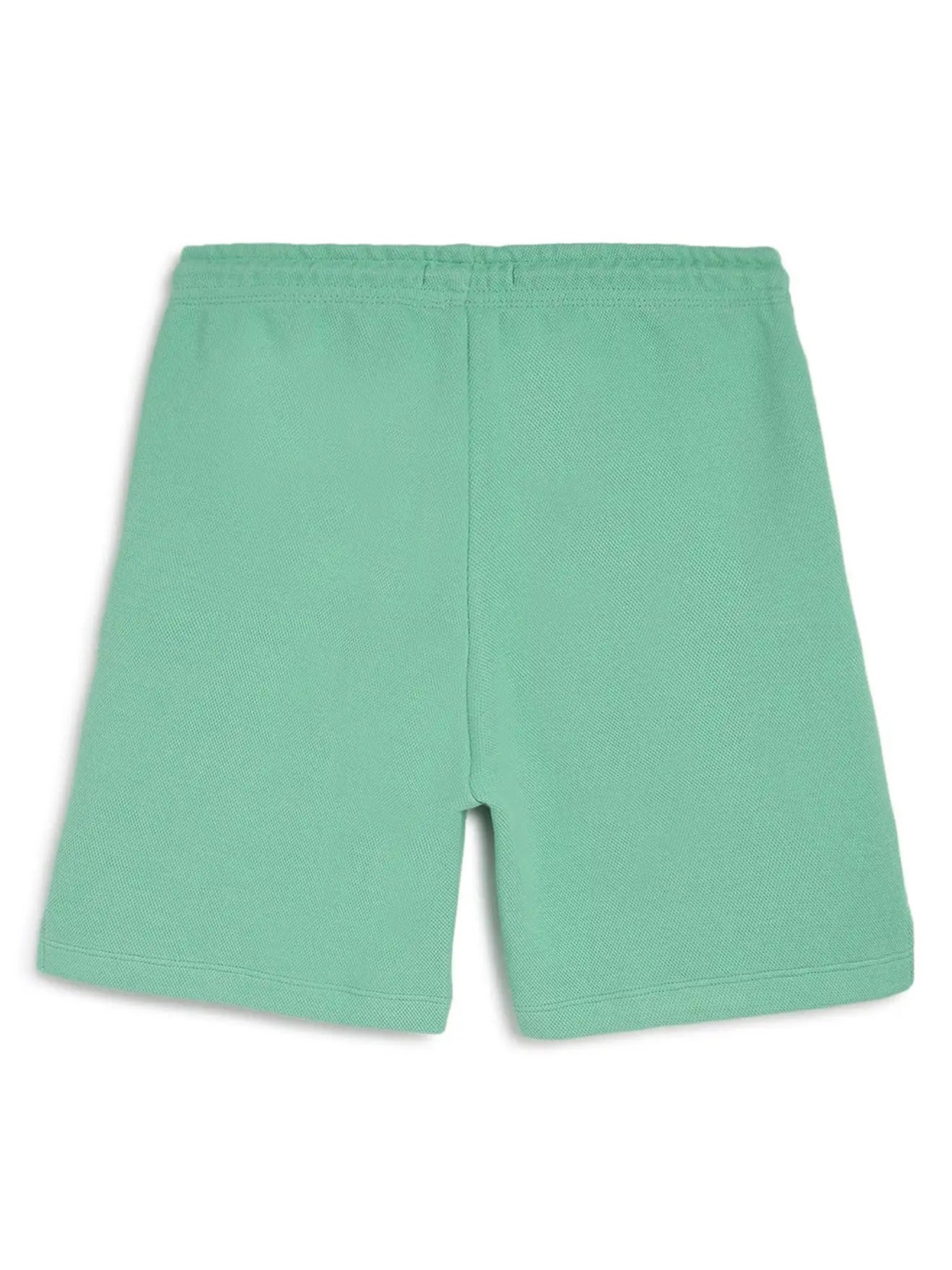 Calvin Klein Jeans Kids Green Logo Print Shorts