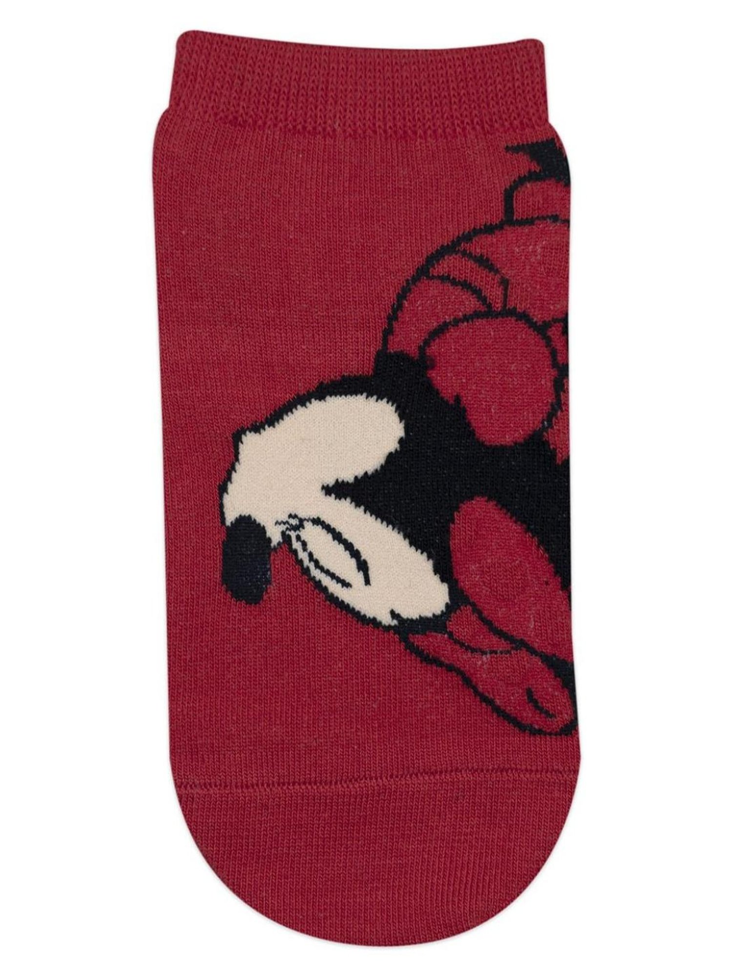 BALENZIA Red & White Cartoon Socks (Pack of 2)