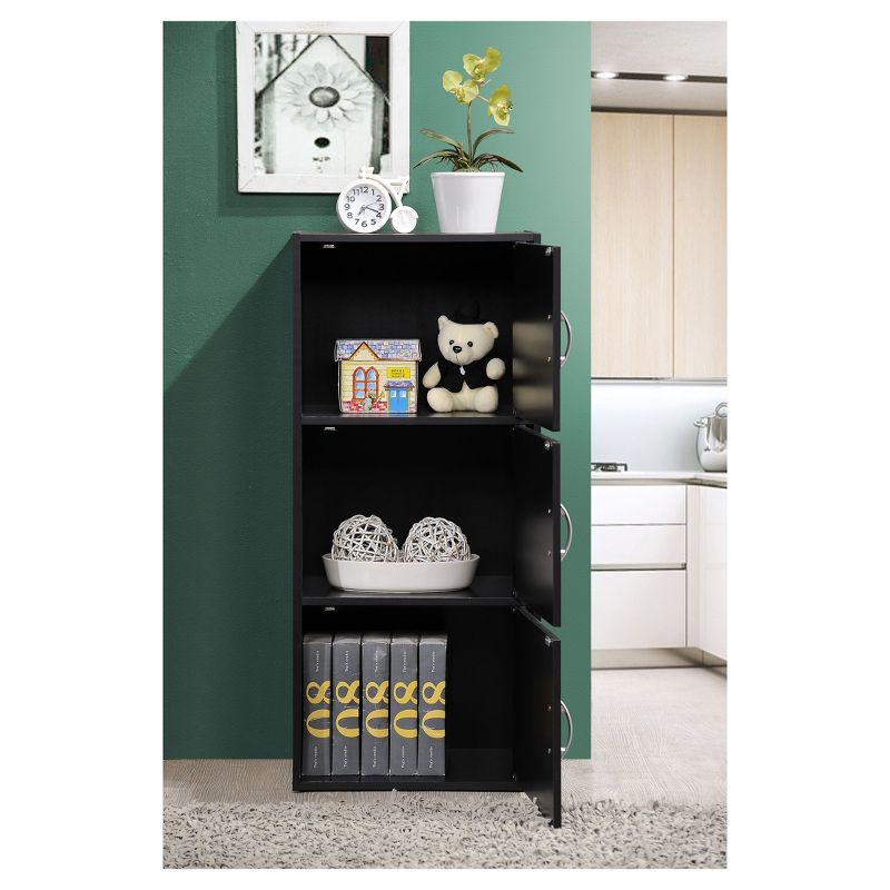 Storage Cabinet Mahogany - Hodedah Import