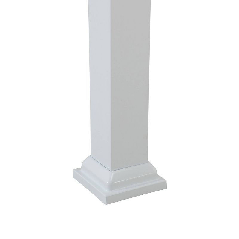 8.5' Elysium Attached Louvered Pergola - Vita