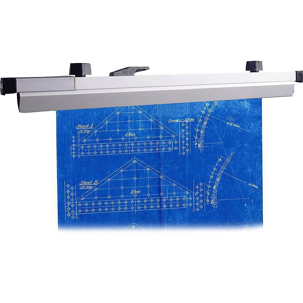 Lorell Hanging Clamps 1" Exp. 30" L 6/BX Aluminum 69503