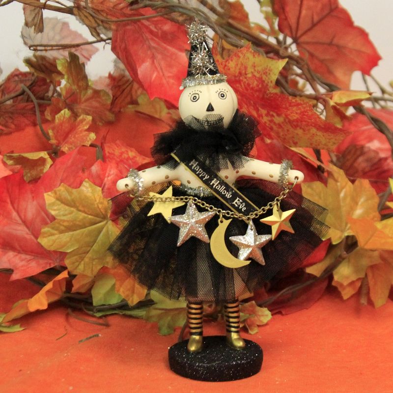 Heather Myers 8.75" Zana Halloween Pumpkin  -  Decorative Figurines