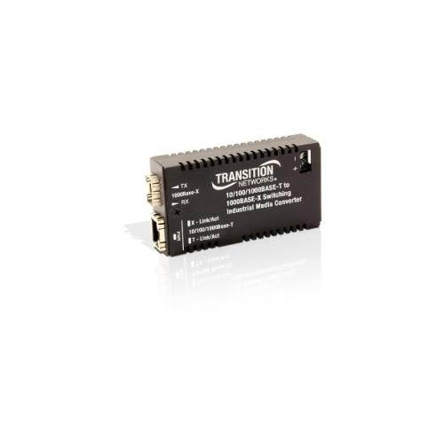 Transition Networks Hardened Mini 10/100/1000 Bridging Media Converter