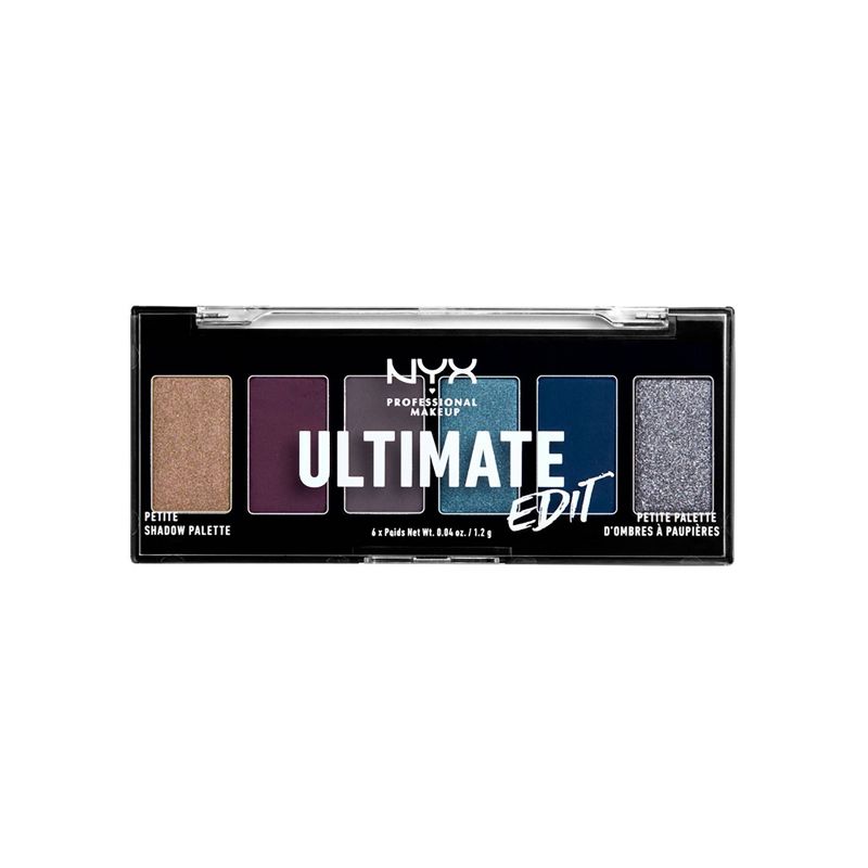 NYX Professional Makeup Ultimate Edit Mini Eyeshadow Palette - 0.04oz