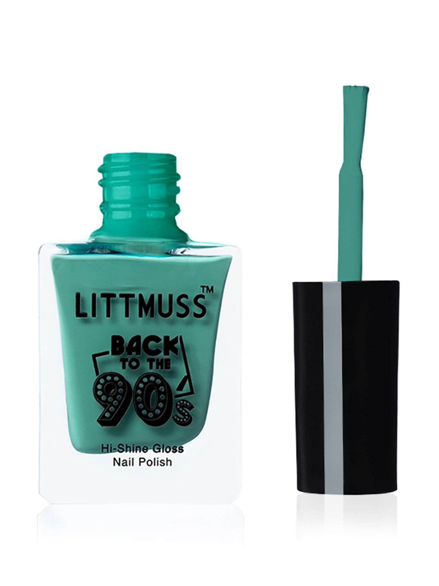 Littmuss Back To The 90's Hi Shine Gloss Nail Polish Jade 055 - 9.5 ml