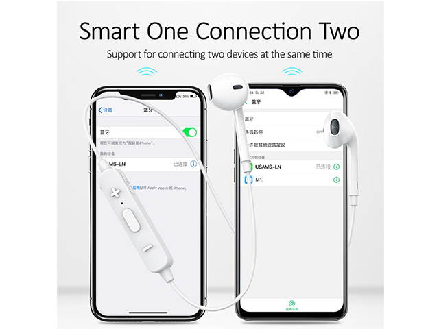 AutofeelSunriseoffice Wireless Bluetooth Earphone Headset Headphone With Mic 3D Bass Stereo Sport Earbuds For iPhone Samsung Hifi Earpiece