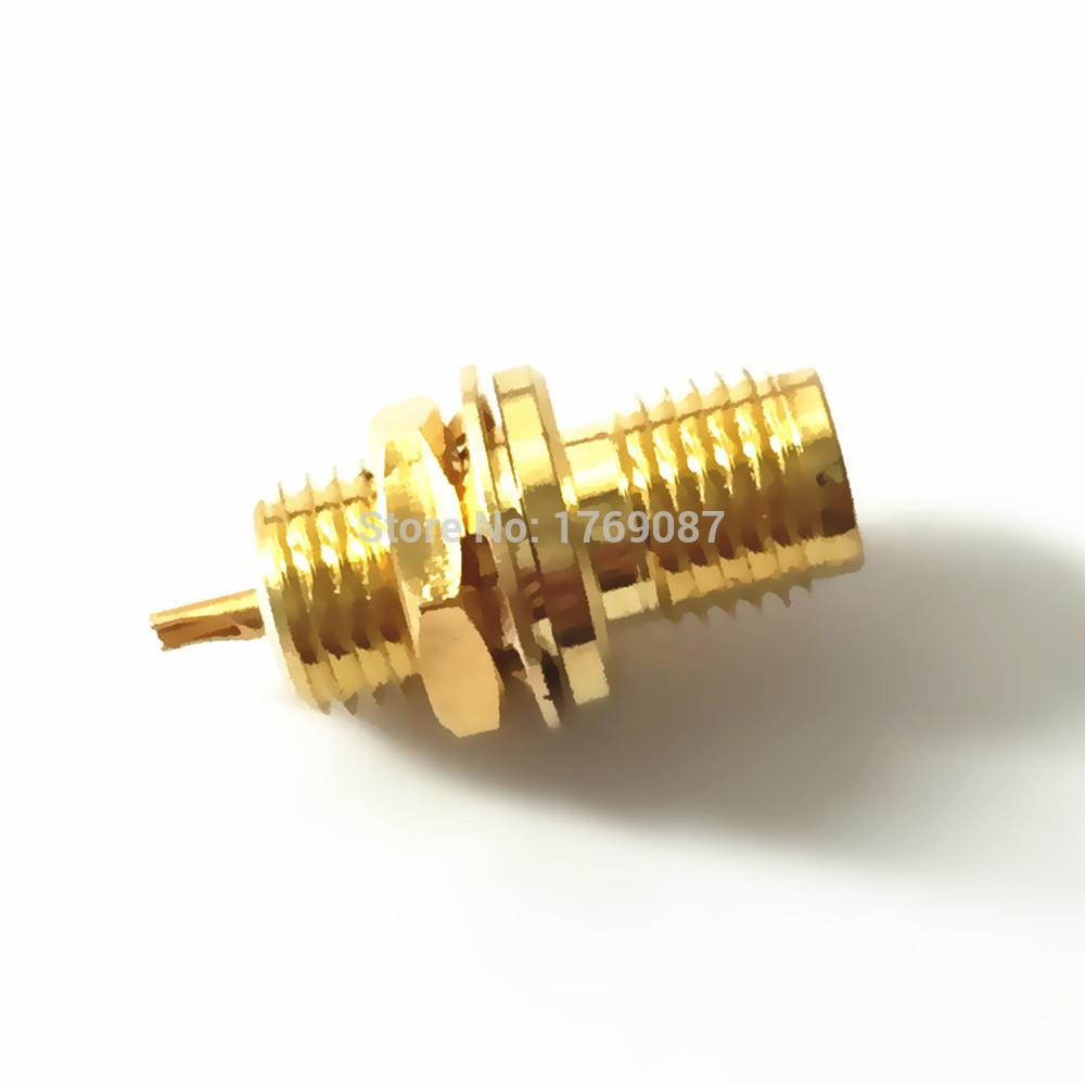 20PCS SMA Female Nut Bulkhead Handle Deck Clip Solder RF Connector