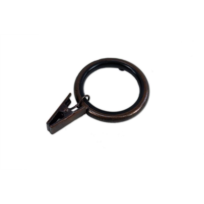 Drapery Rings Brackets Bronze - Versailles Home Fashions