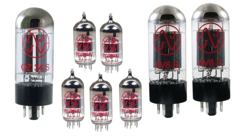 Tube SET  Bogner Duende JJ Electronics one 5AR/GZ34 + five 12AX7/ECC83 + two 6V6