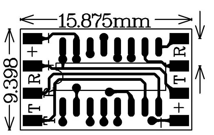 WWH-XD-26 MCU mini RS232 MAX3232 level to TTL level converter board serial converter board