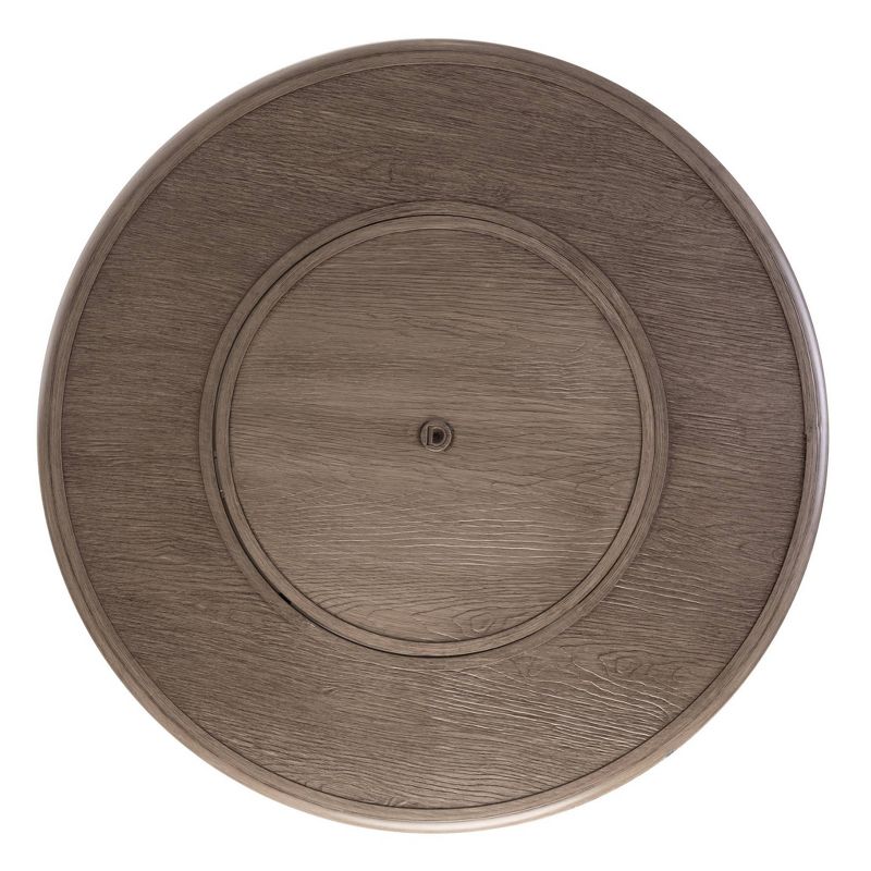 Thatcher Barnwood Round Aluminum LPG Fire Pit - Fire Sense