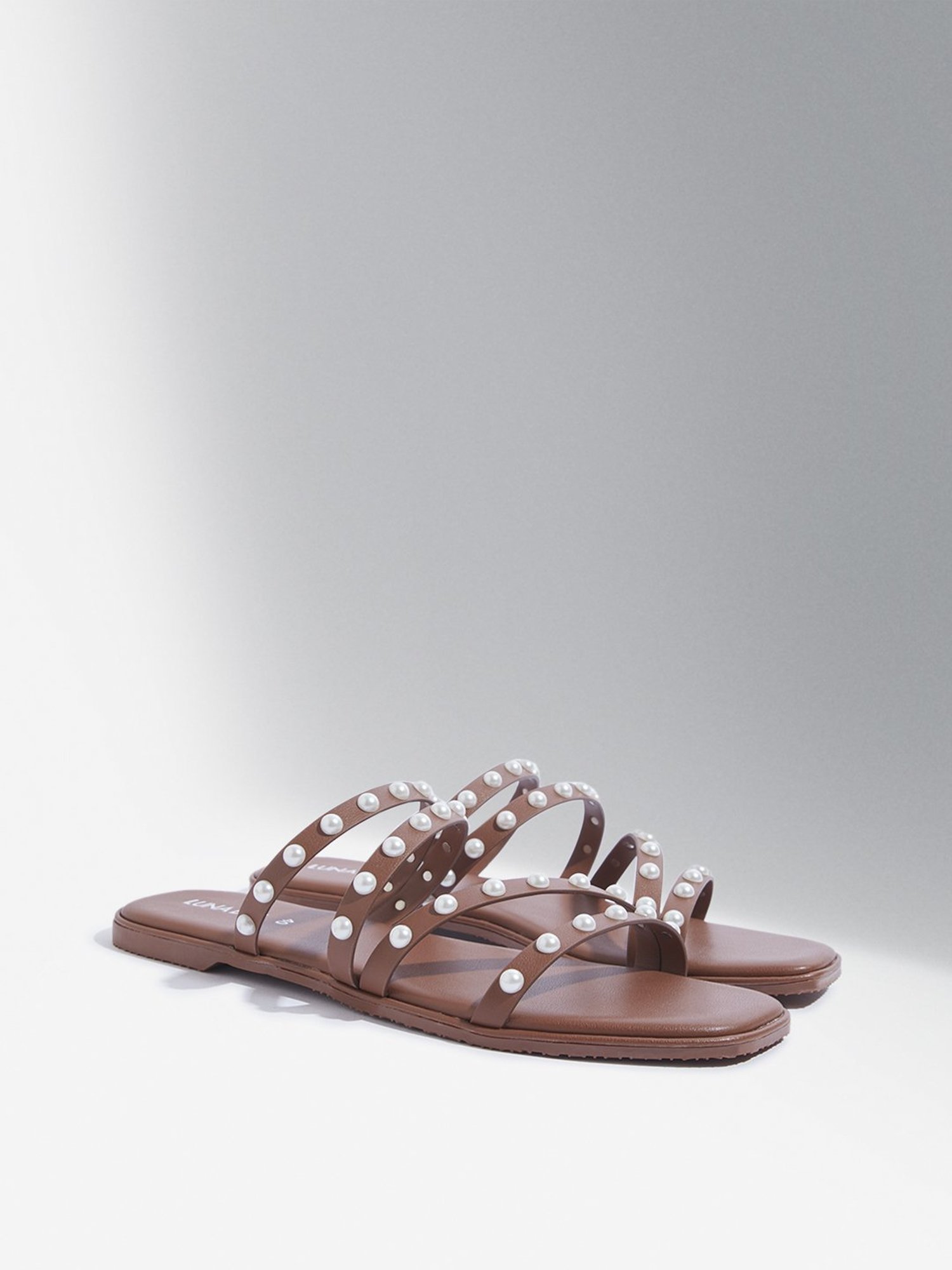 LUNA BLU by Westside Tan Pearlescent Slides