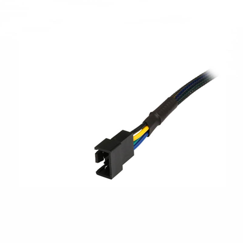 Sleeved 12 inch 4-pin TX4 PWM Fan Power Extension Cable Female to Male