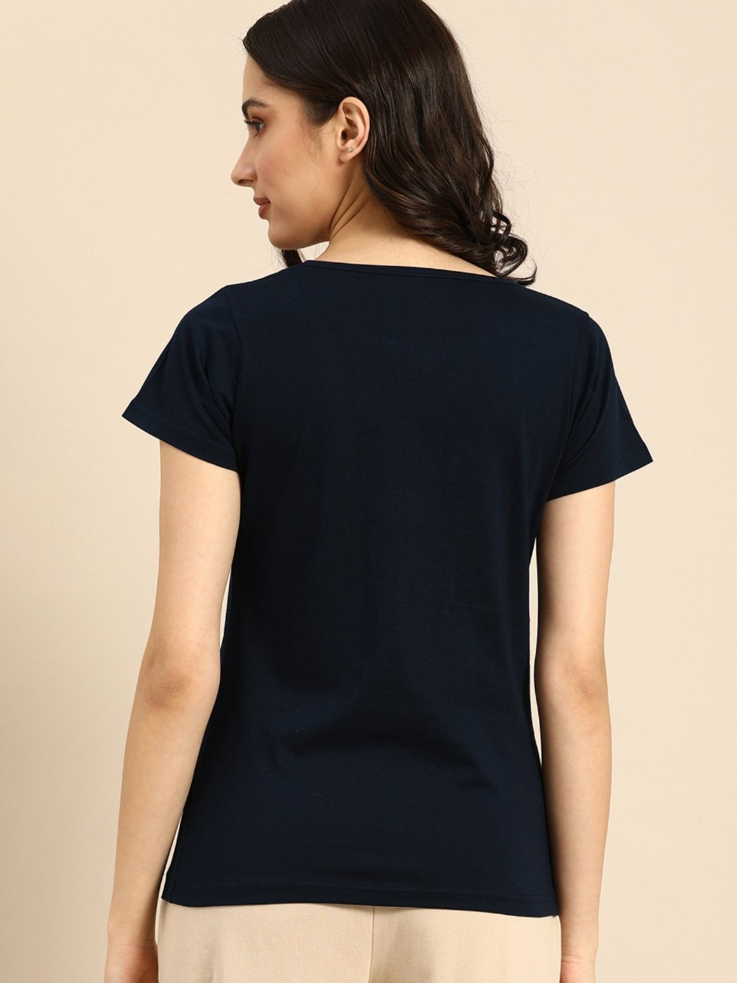 Clt.s Navy Printed T-Shirt