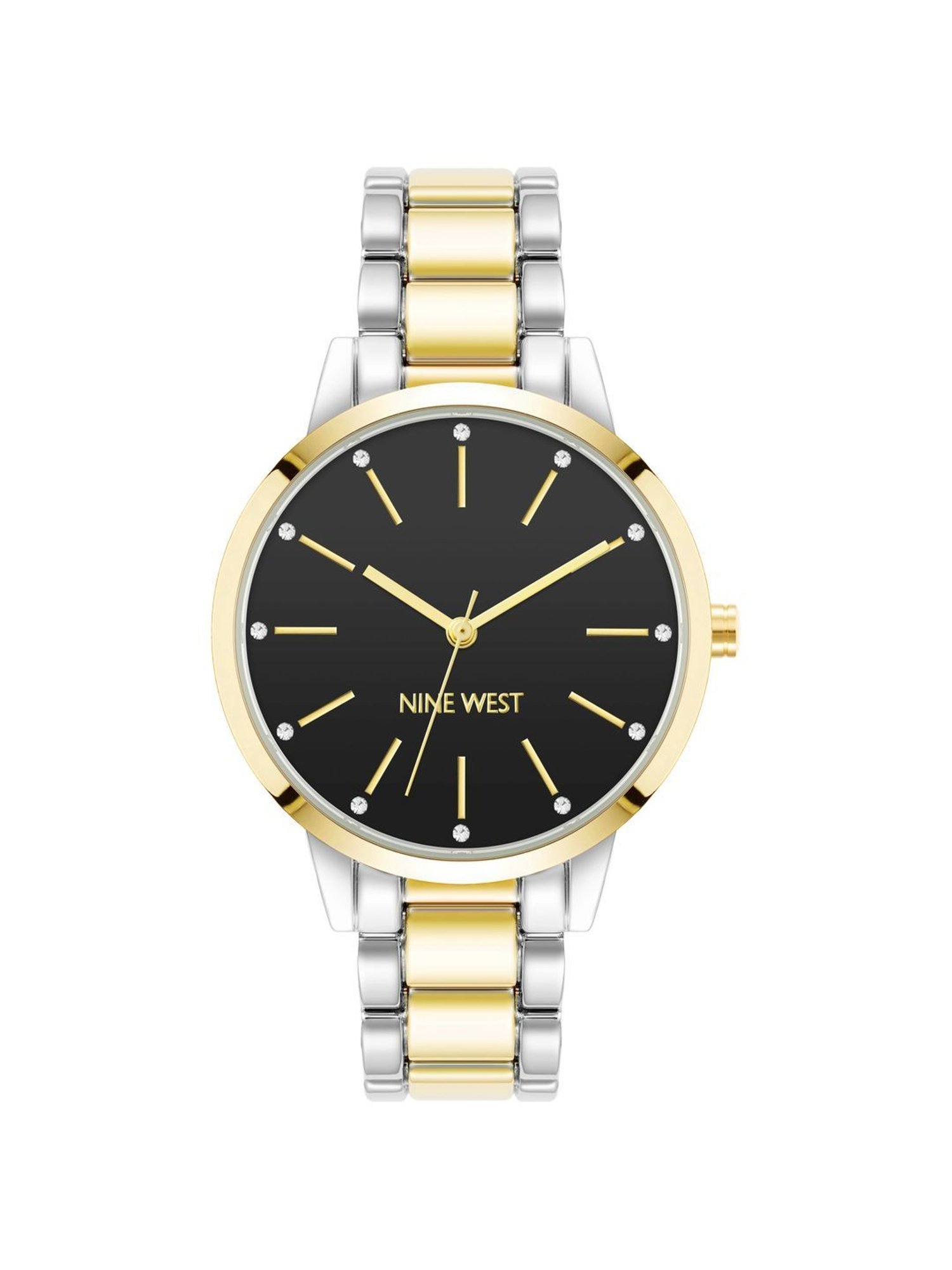 Nine West NW-2099BKTT Analog Watch for Women