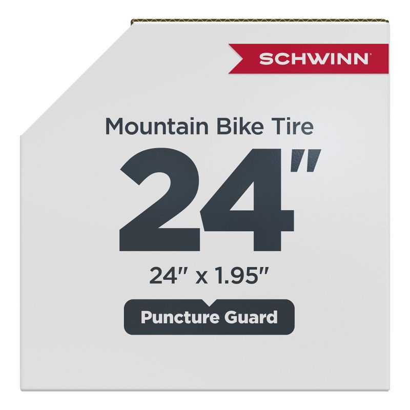Schwinn 24" Mountain Bike Tire - Black