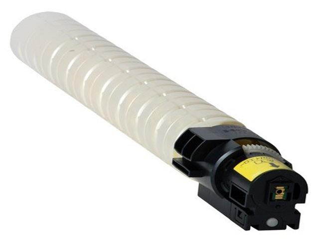 Yellow Toner Cartridge for Ricoh 841648 Aficio MP C3002, Aficio MP C3502, Genuine Ricoh Brand