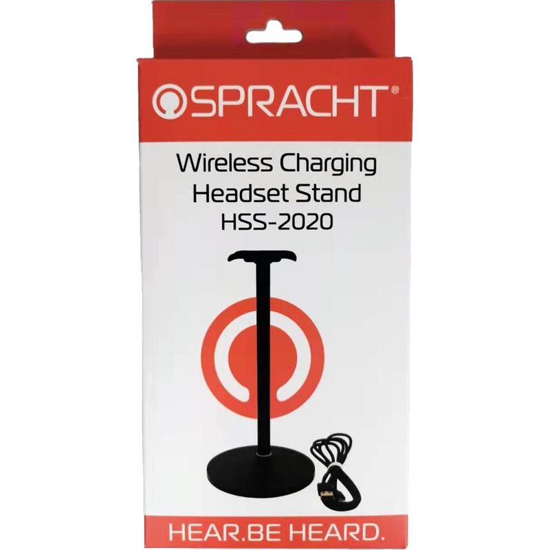 Spracht HSS-2020 Cradle - Wireless - Headset, Smartphone - Charging Capability