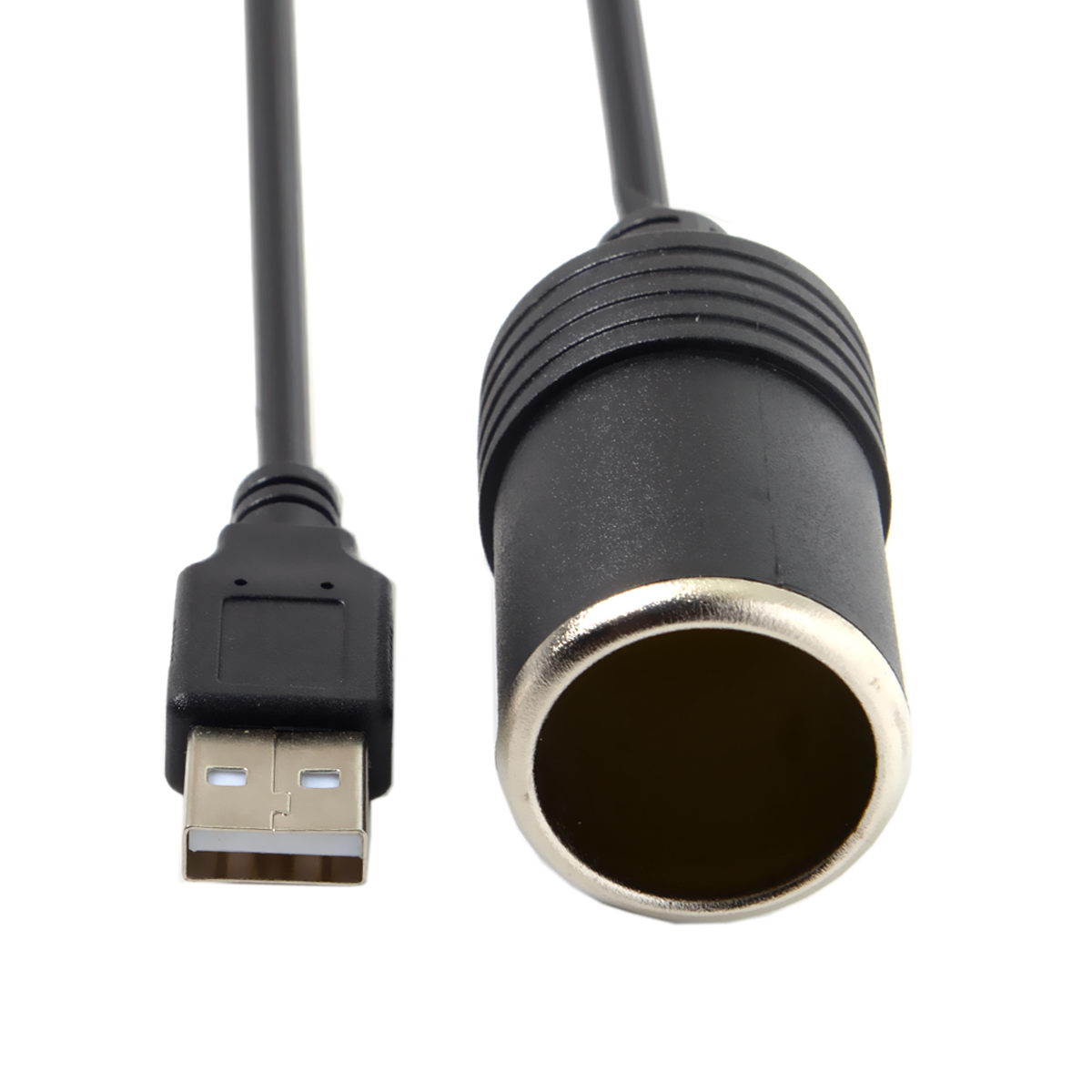 USB 5V To DC 12V Car Charger Socket Converter Adapter Auto Interior Accessories