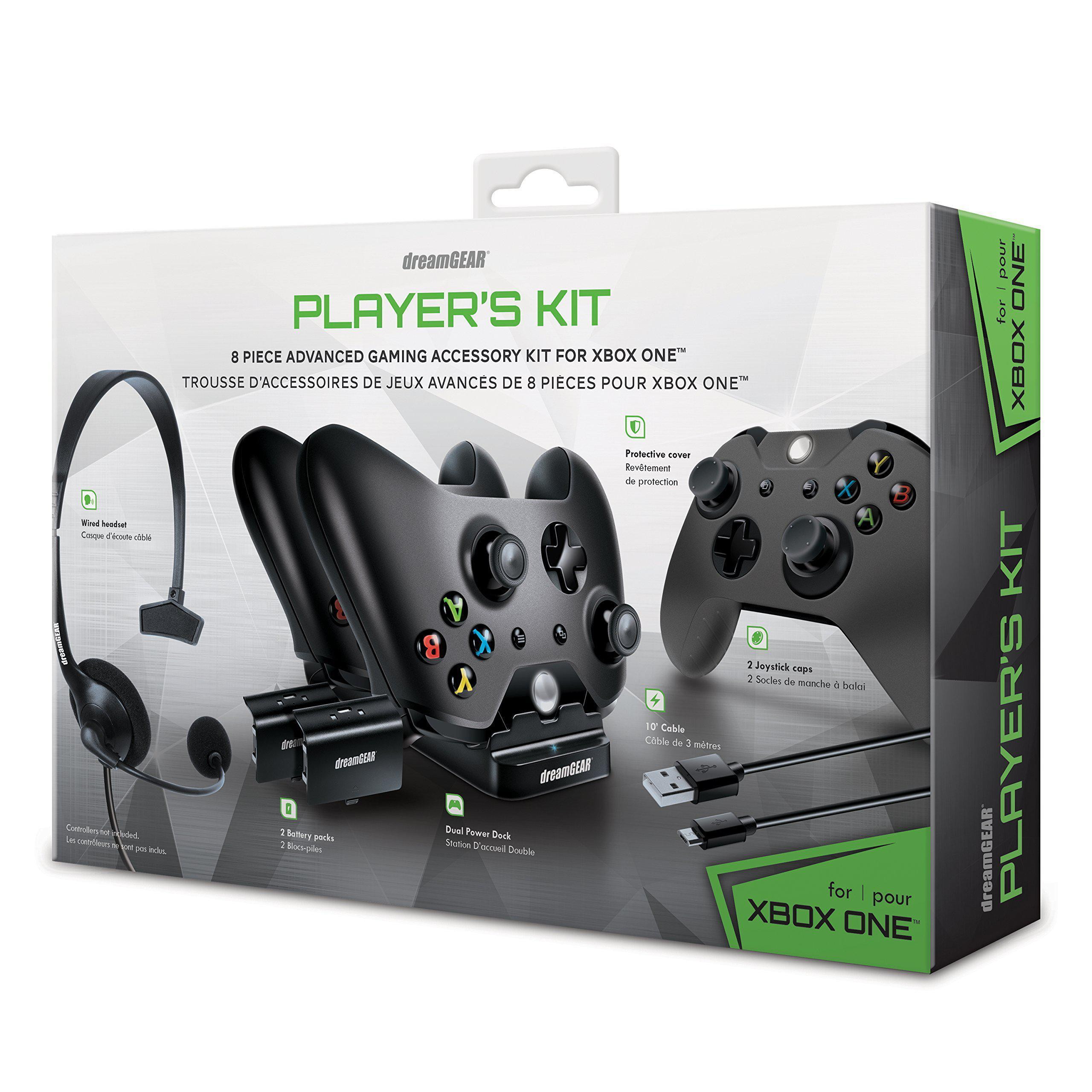 dreamGEAR Player's Kit for Xbox One - Black