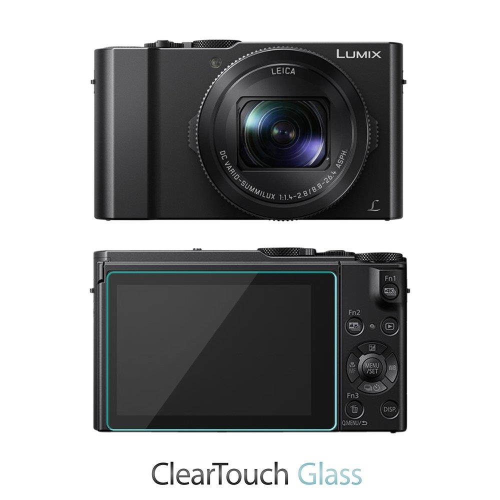 BoxWave Panasonic Lumix DMC-GX8 Screen Protector, [ClearTouch Glass] 9H Tempered Glass Screen Protection for Panasonic Lumix DMC-GX8, DMC-LX15, DMC-LX10